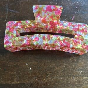 Colorful Hair Claw Clip